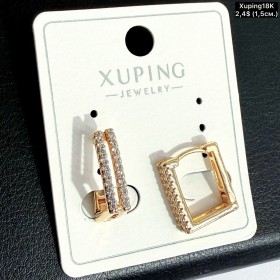 Сережки Xuping18К 20527 (1.5см)